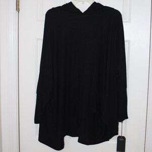 NWT Michael Lauren Super-soft Hooded Top